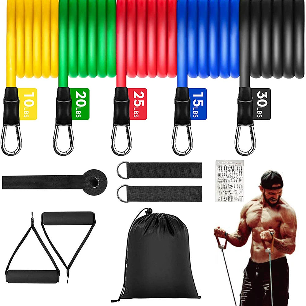 Bodybuilding Home Gym Resistance Band Set