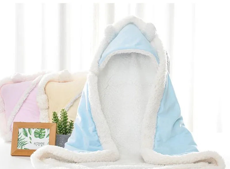 Kids Double Layer Winter Warm Blanket