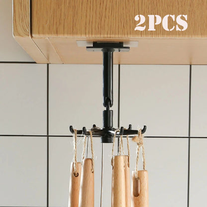 Kitchen Multi-Purpose Rotatable Hook