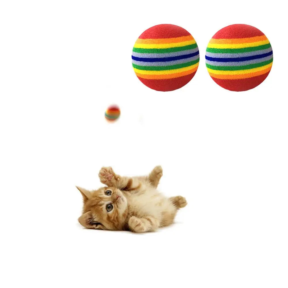 Cat Chewing  Natural Foam Ball Toy