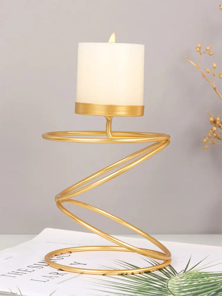 Room Decor Luxury Style Candle Holder