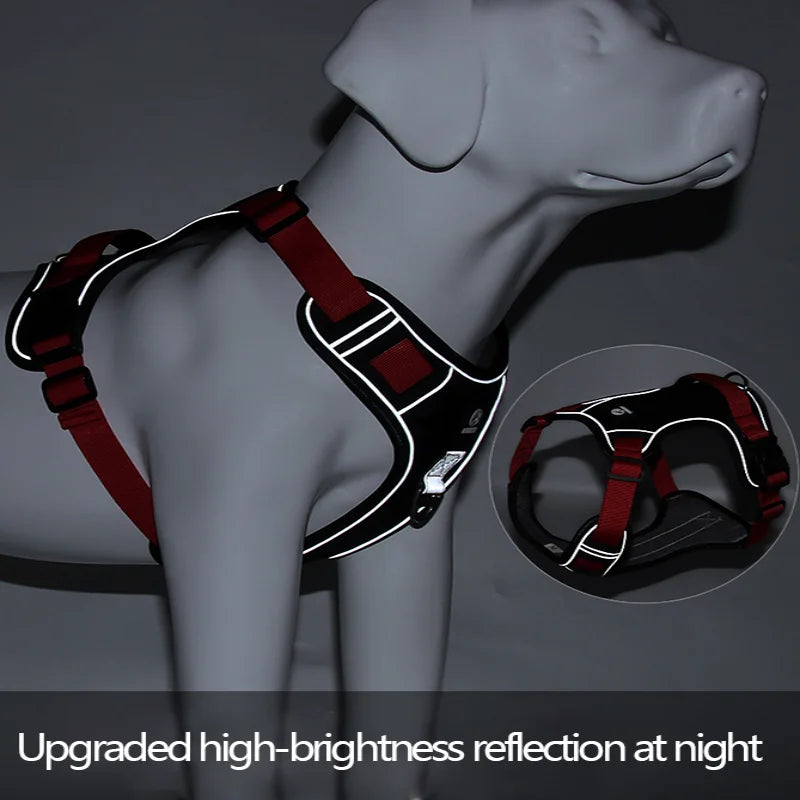 Dog Reflective Large Harness Vest