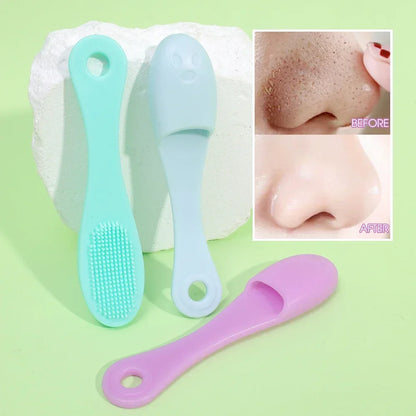 Silicone Nose Facial Pore Cleaner Brush