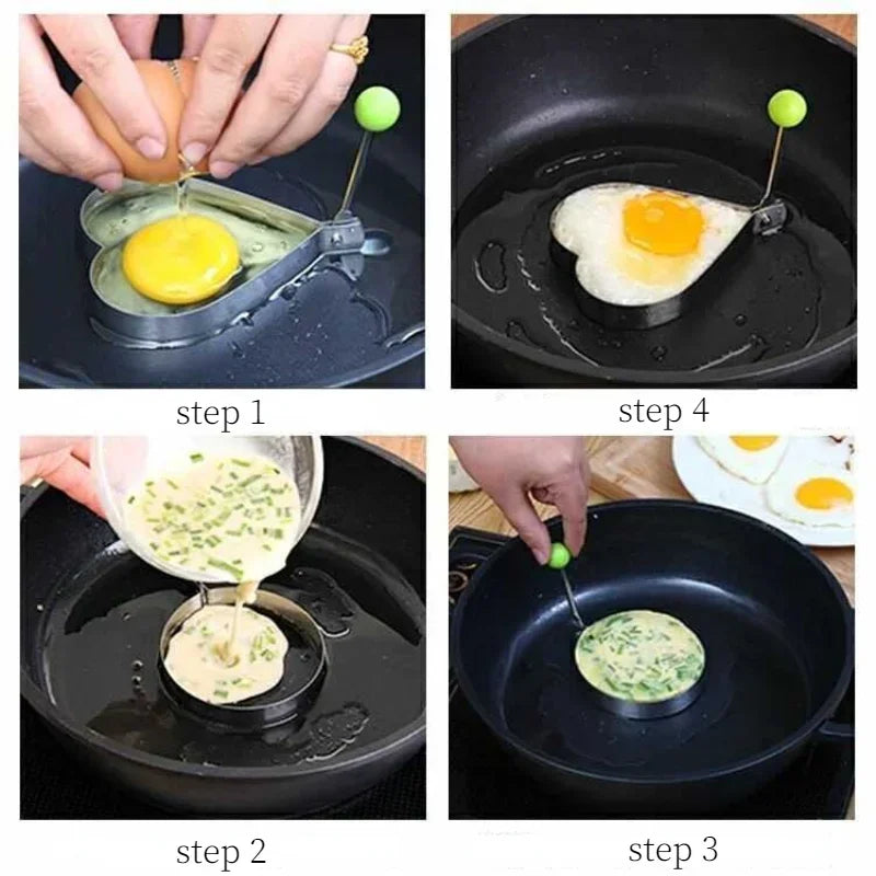 Stainless Steel 5Style  Egg Cooking Tool