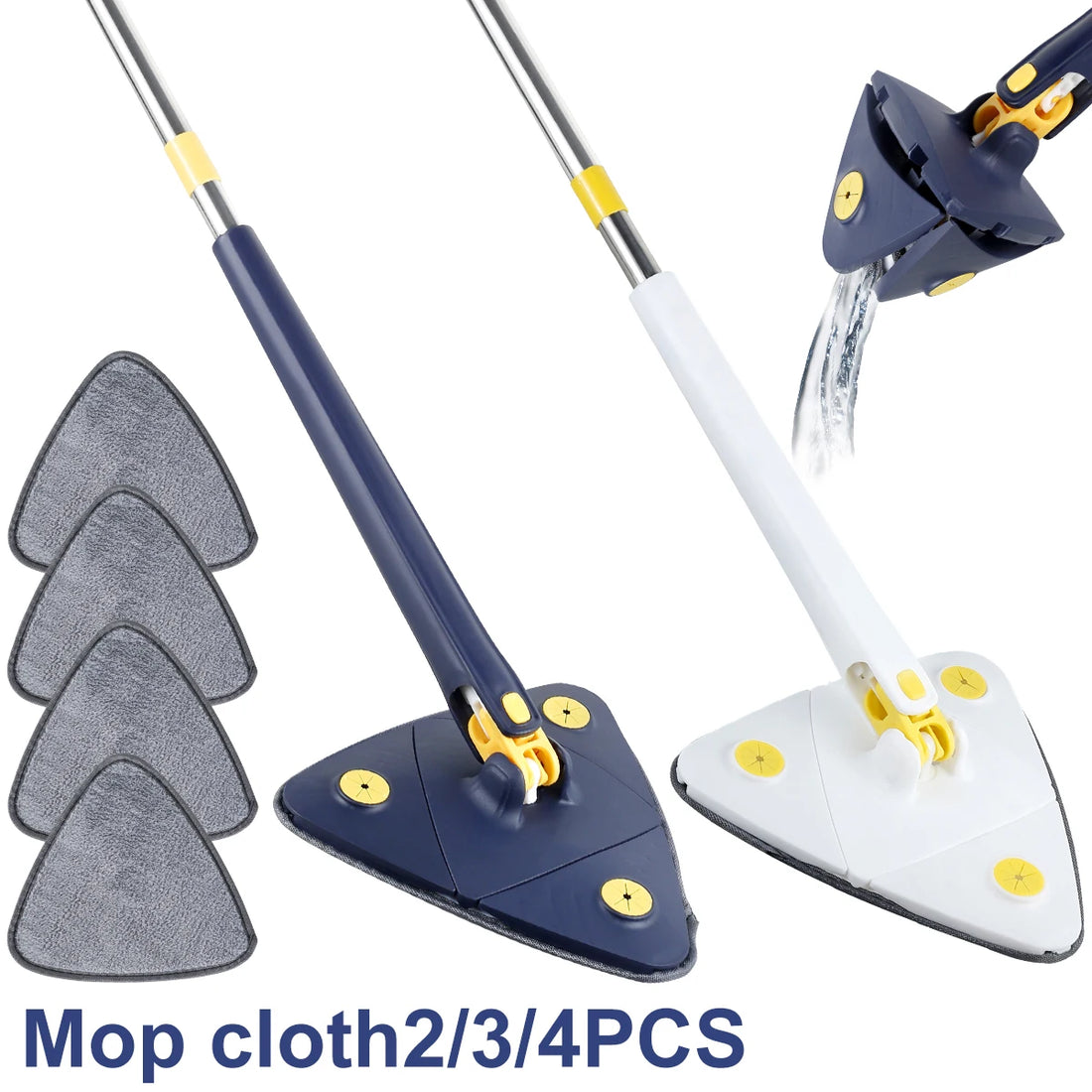 360° Rotatable Floor Cleaning Triangle Mop