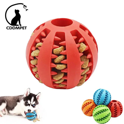 Dog Rubber Food Ball Toy