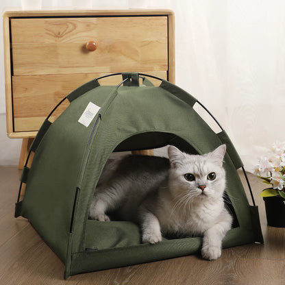 Cat Winter Clamshell Kitten Tent