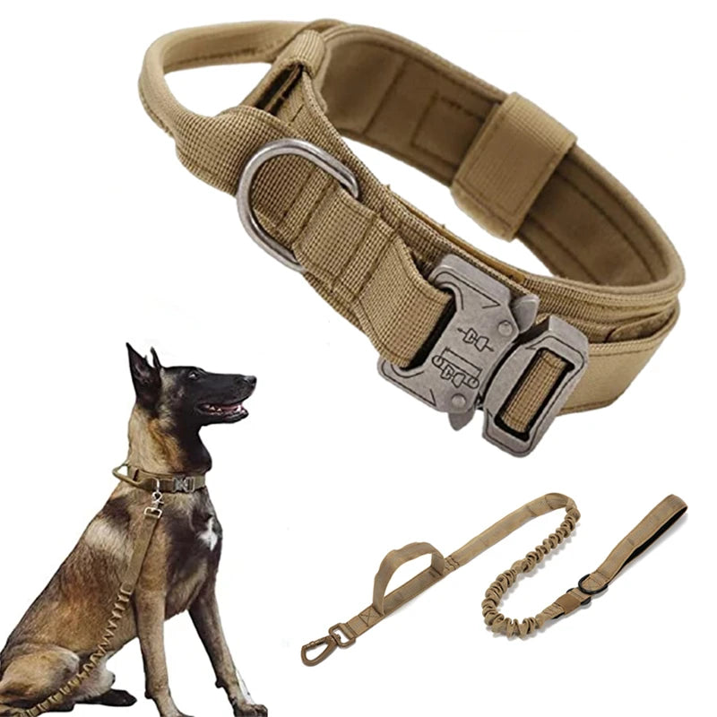 Dog  Durable Tactical Leash Set