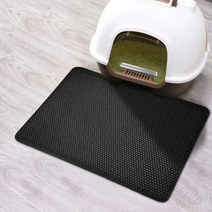 Cat Double Layer Litter Box Mat