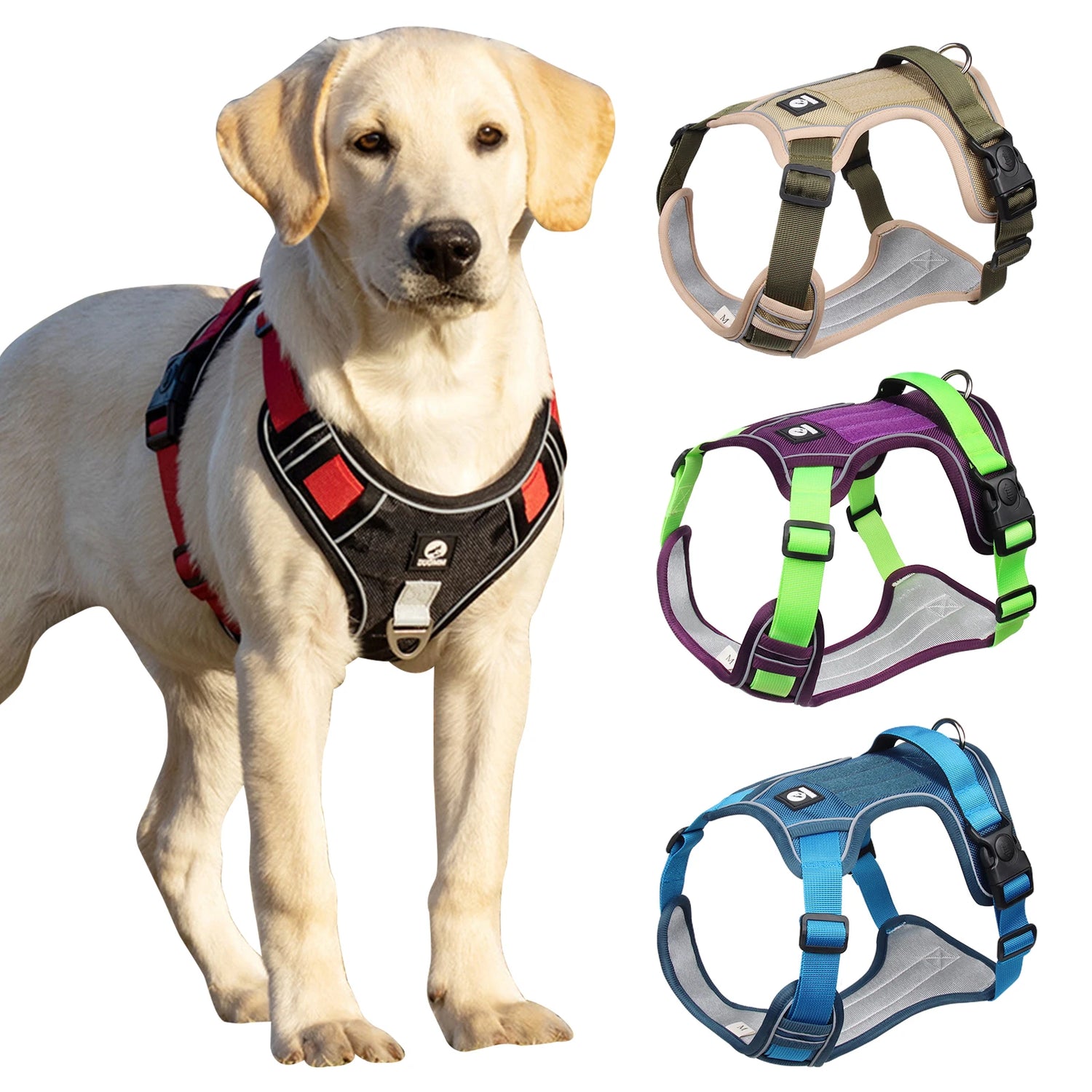 Dog Reflective Large Harness Vest