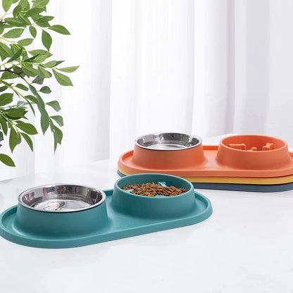 Pet Stainless Steel Feeding Bowl