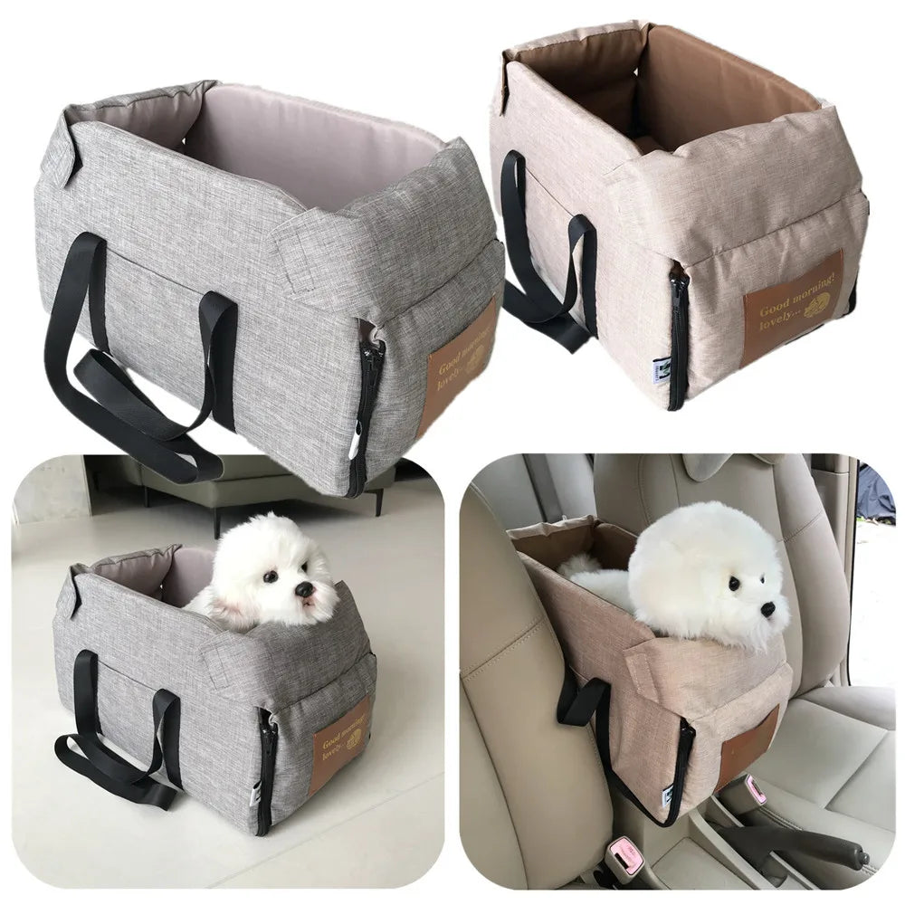 Dog Portable Car Seat Bed