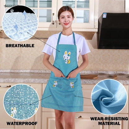 Kitchen Cute Cartoon Rabbit Apron