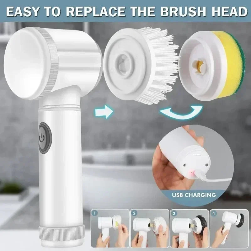 Bathroom Electric Cleaning Brush