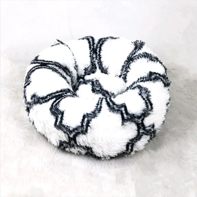 Cat Non-Slip Winter Warm Round Bed