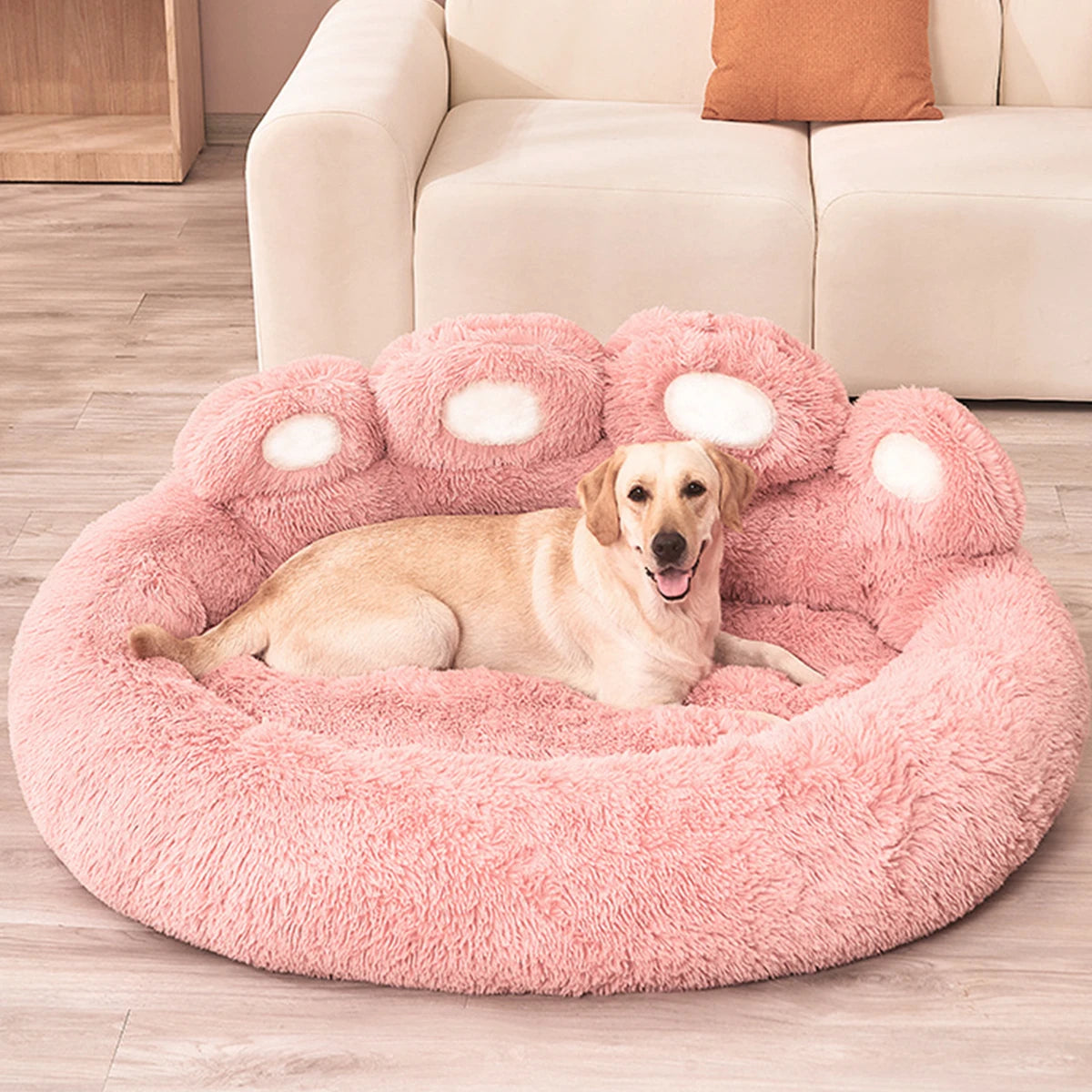 Pet Washable Plush Sofa Bed