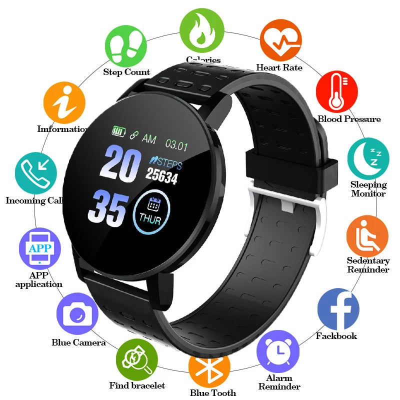 Bluetooth Sports Tracker Fashion Smart Watch