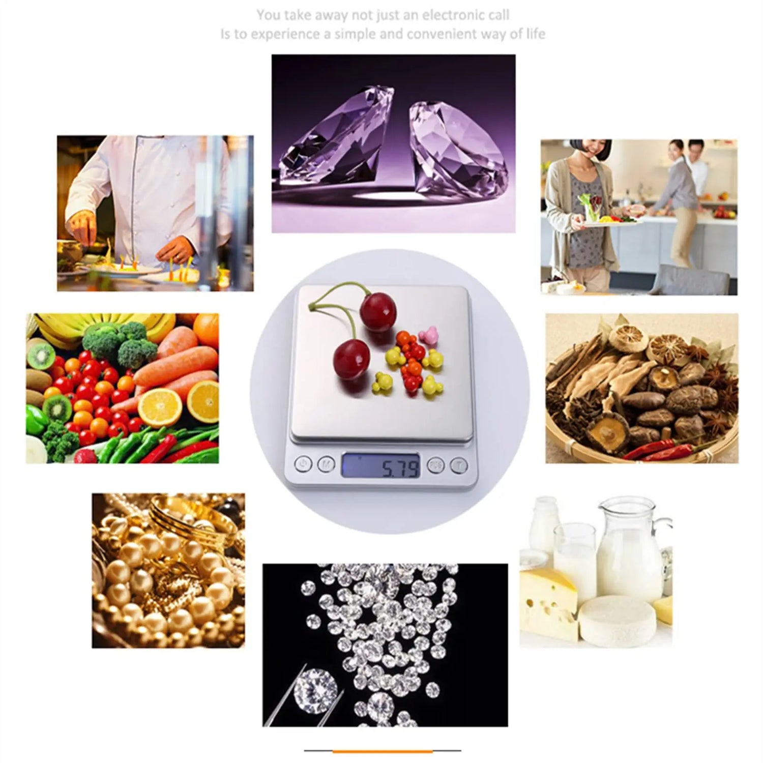 Kitchen Food Digital Scale