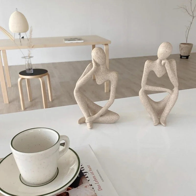 Yoga Figurine Living Room Decoration Maison