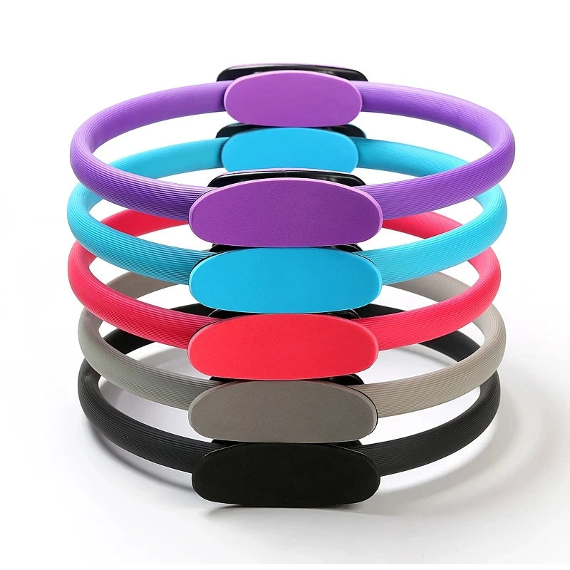 Girl Exercise Resistance Elasticity Yoga Ring