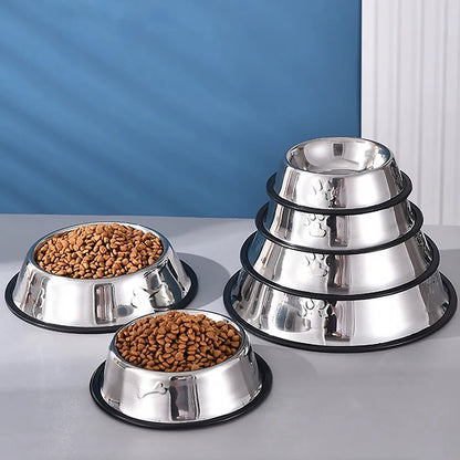 Dog  Stainless Steel Food Bowl