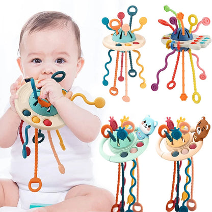 Baby Development Rattle Teether Toys