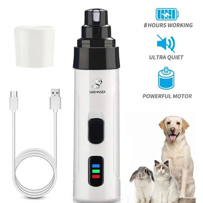 Dog USB Charging Nail Grinders