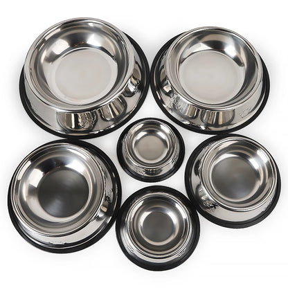 Dog  Stainless Steel Food Bowl