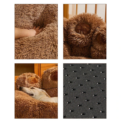 Pet Washable Plush Sofa Bed