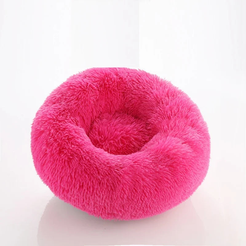 Cat Non-Slip Winter Warm Round Bed