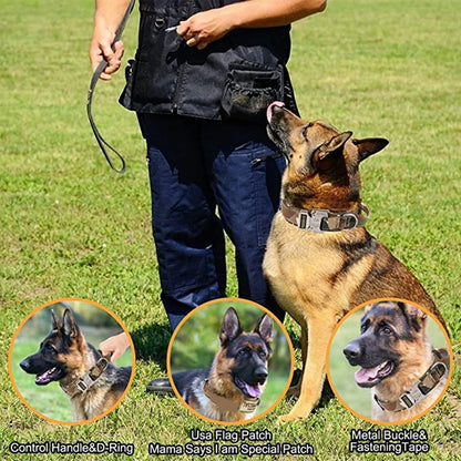 Dog  Durable Tactical Leash Set