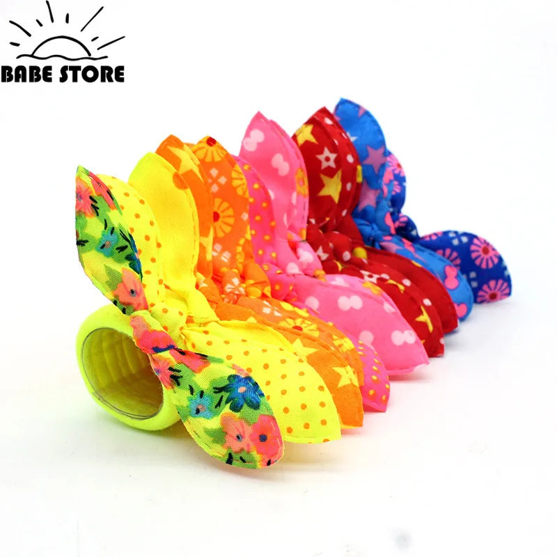 One Pcs Random Bunny Elastic Hair Bands