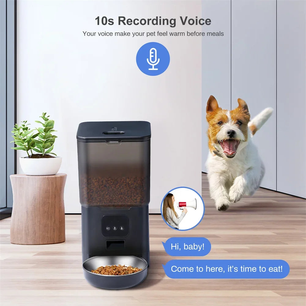 Pet Wi-Fi Button Automatic Timmer Feeder