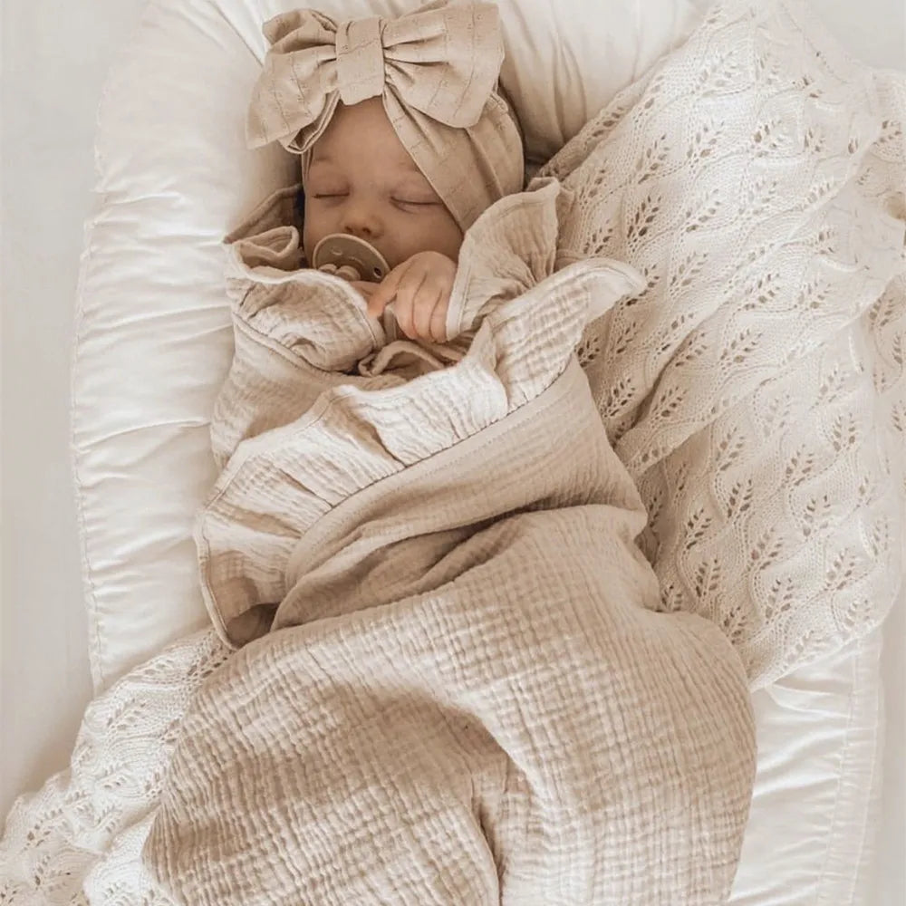 Newborn Baby Muslin Swaddle Blanket