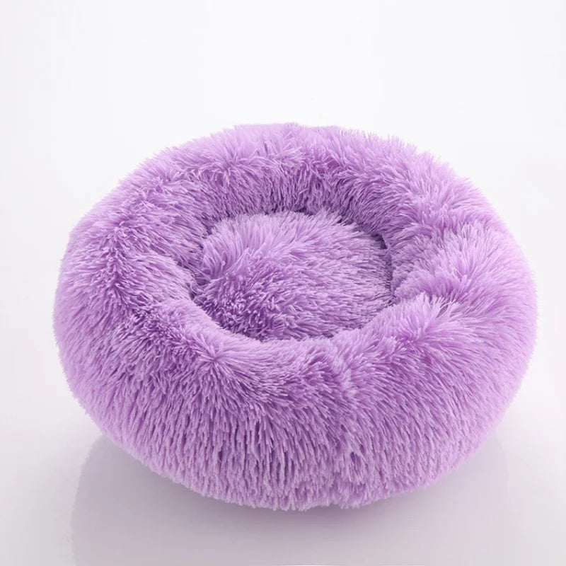 Cat Non-Slip Winter Warm Round Bed