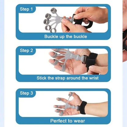 Silicone Finger Gripster Grip Finger Exerciser