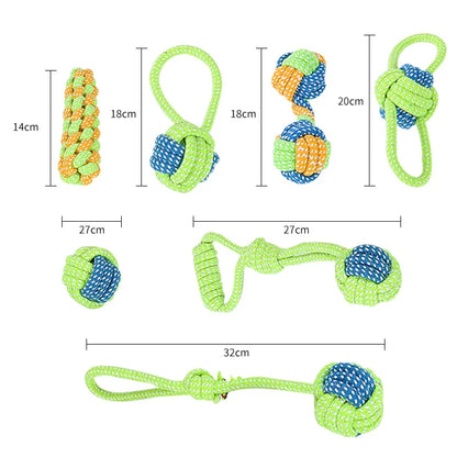 Pet Interactive Cotton Rope Toy