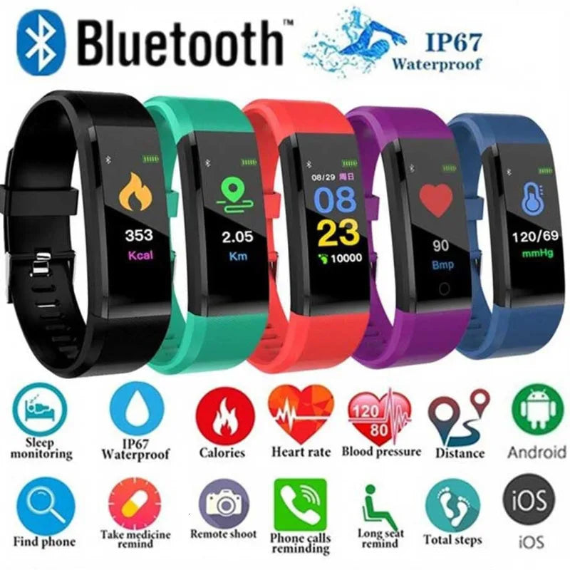 115plus Sport Waterproof Smart watch