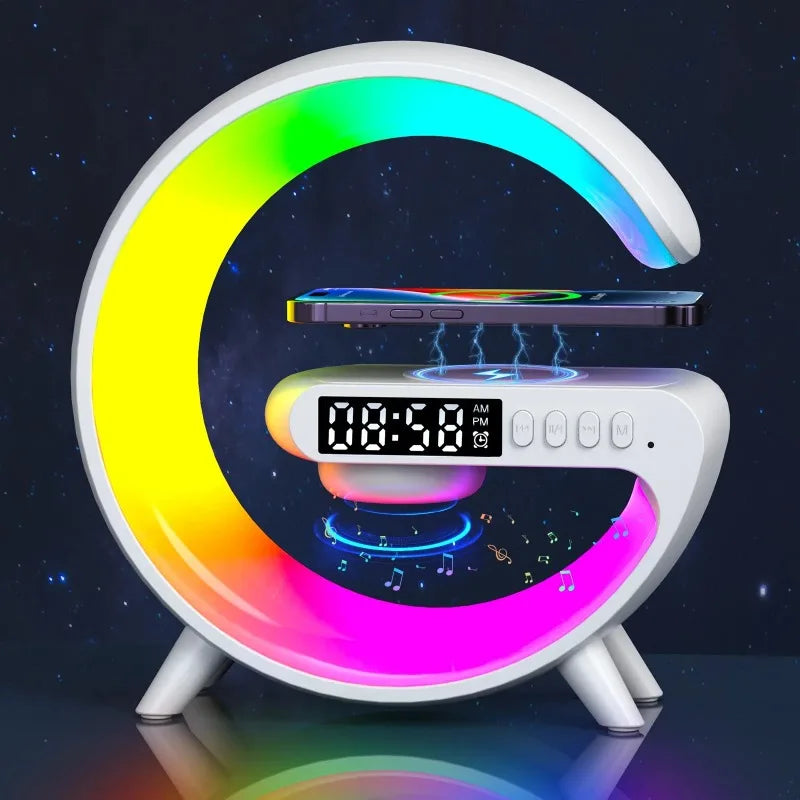 RGB Night Light 15W Wireless Charger Stand