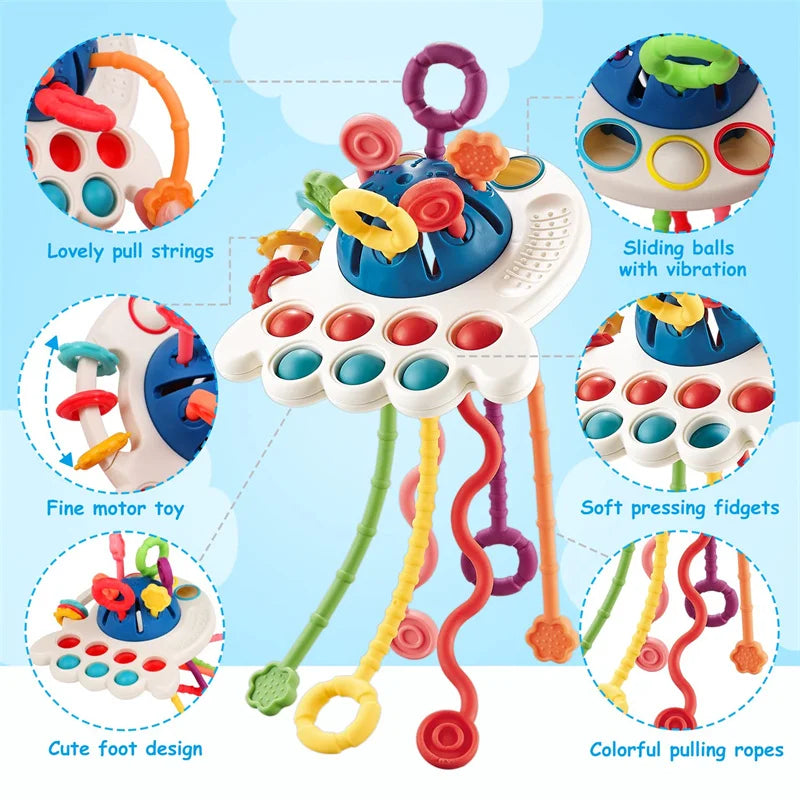 Baby Development Rattle Teether Toys