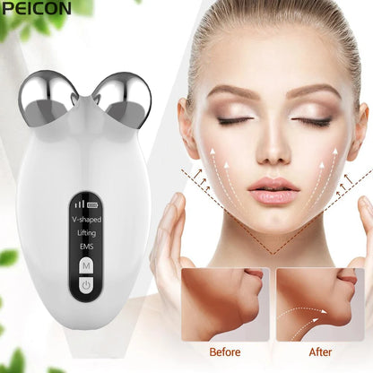 Microcurrent Face Lifting Facial Massager