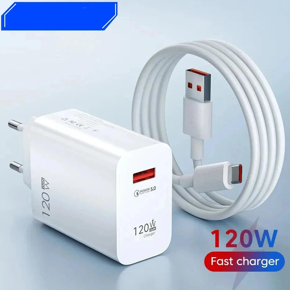 120W Fast USB Charger