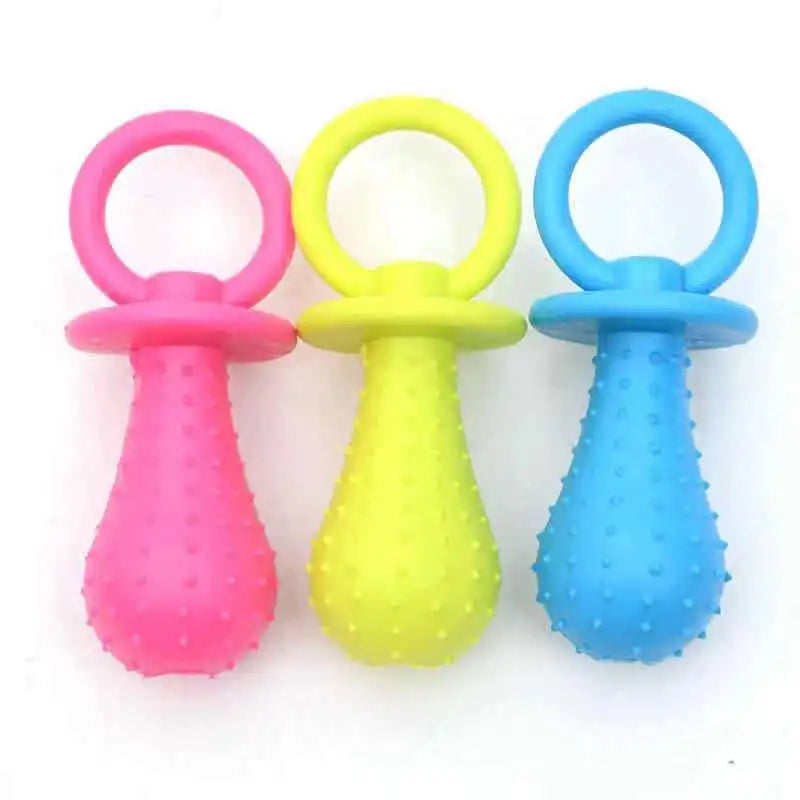 Small Dogs Rubber Resistance Bite Toy