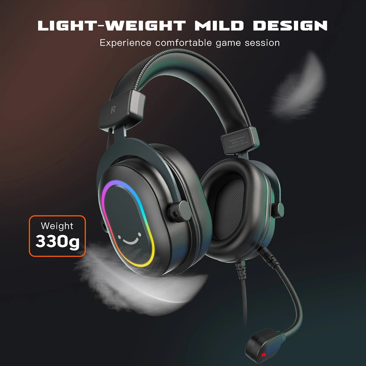 Dynamic RGB Gaming Headset