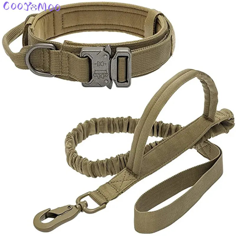 Dog  Durable Tactical Leash Set