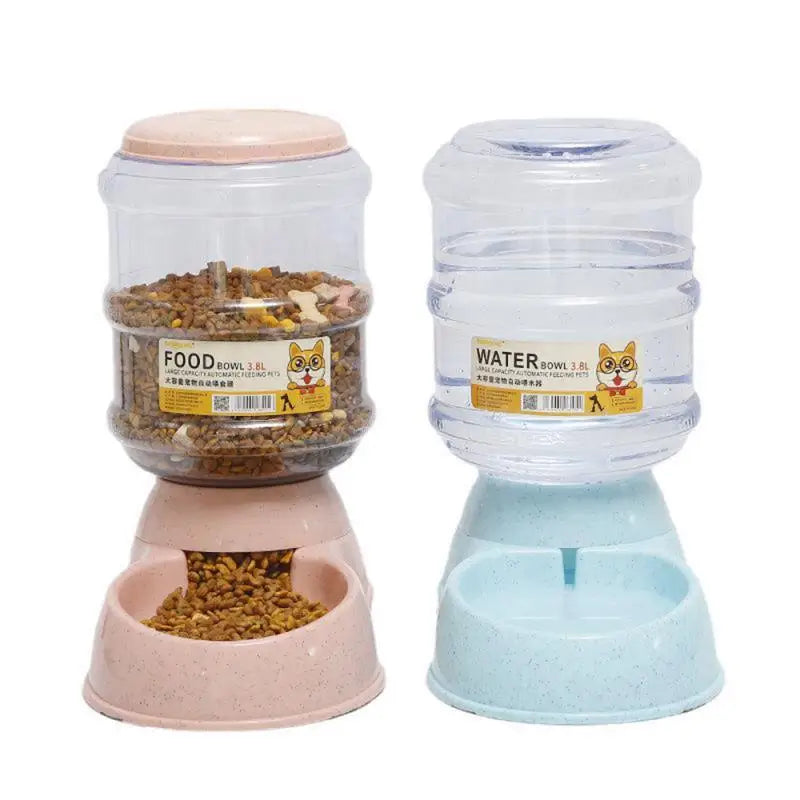 3.8L Dog Automatic Water Bottle Feeders