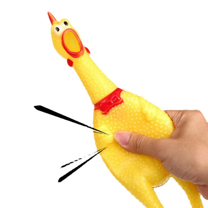 Dog Chicken Squeak Sound Toy