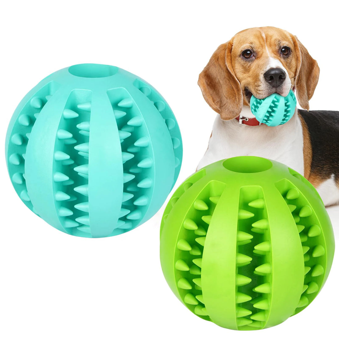 Dog Rubber Ball Bite Resistant Toy