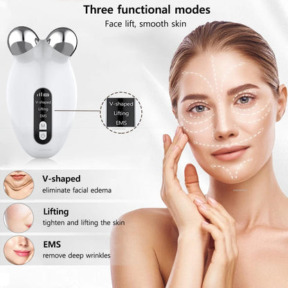 Microcurrent Face Lifting Facial Massager