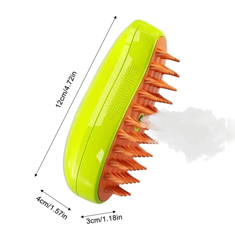 Cat Electric Hair Steam Brush